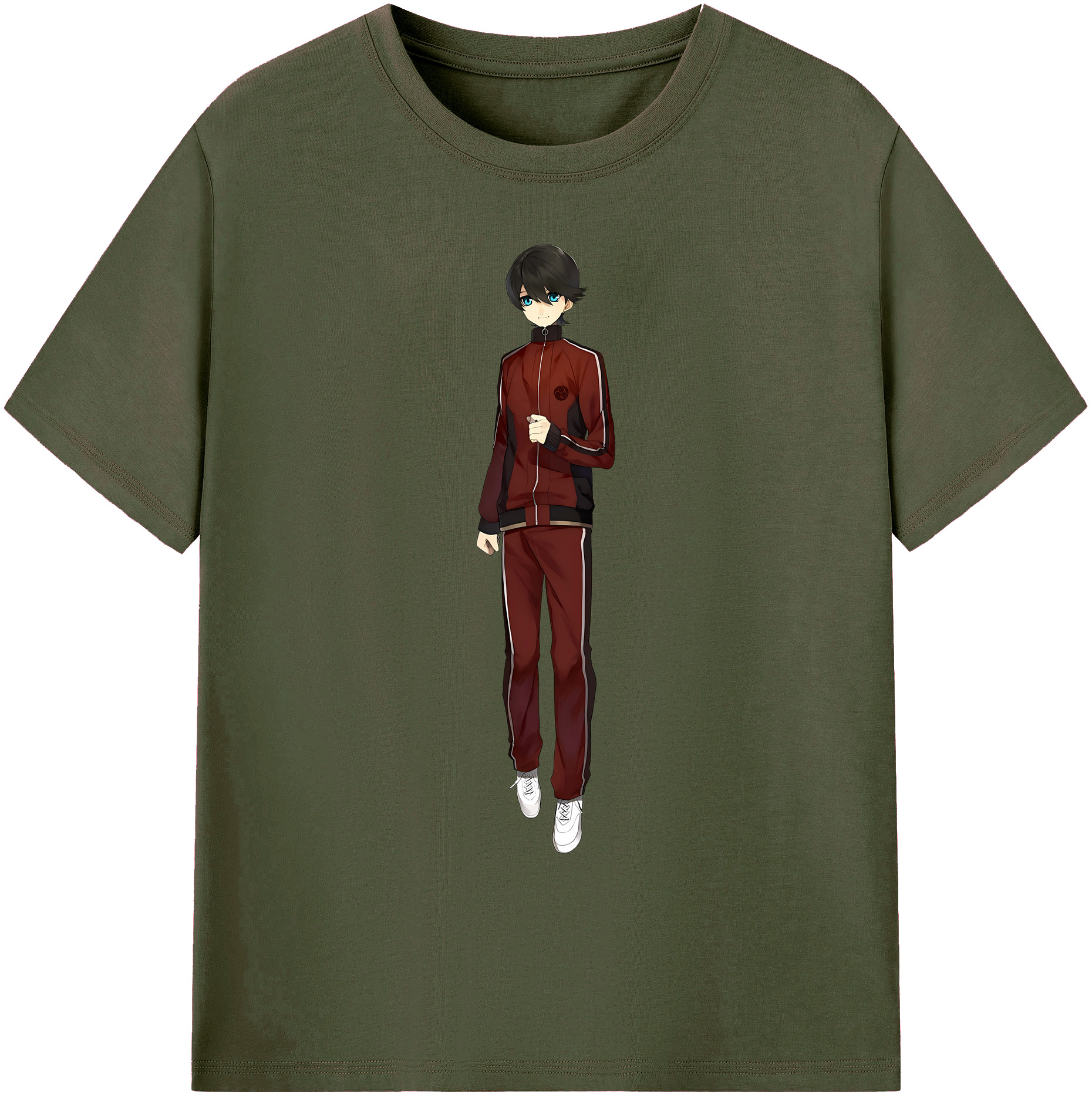 （画像用） 刀剣乱舞 Touken Ranbu 綿100％ メンズ半袖Tシャツ｜肌触りやわらか＆通気性
